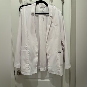 Figs Women's White Lab Coat Brand New